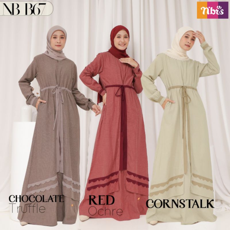 BAJU GAMIS NIBRAS NB B67