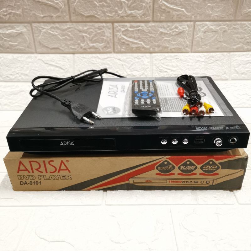 [SUSE] ARISA DVD PLAYER KARAOKE USB MIC INPUT VIDEO VCD MOVIE MP3 MP4