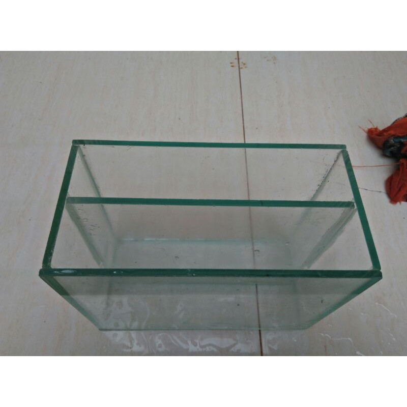 SOLITER SEKAT 2 MIRING ukuran 20x10x15 soliter cupang soliter mini soliter cupang aquarium cupang