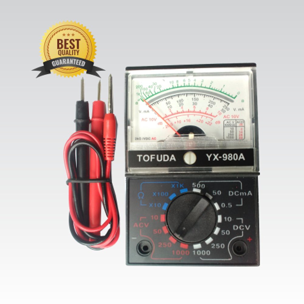 Multimeter Listrik Analog Multitester Model YX-980A