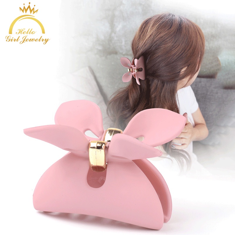 Cute Rabbit Ear Hair Catch Shark Clip Top Clip Bath Catch Clip for Women Hair Accessories