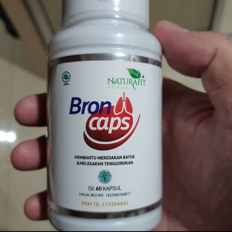 

New Obat Pembersih Paru Paru Broncaps Asli Herbal Original Resmi BPOM