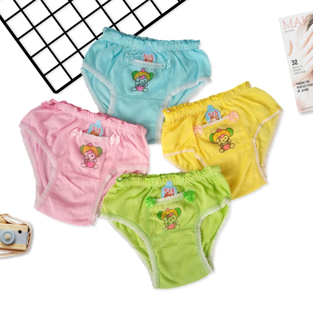 Celana Dalam Anak Cewek Kantong S 2-4th | Celana Dalam Anak Perempuan