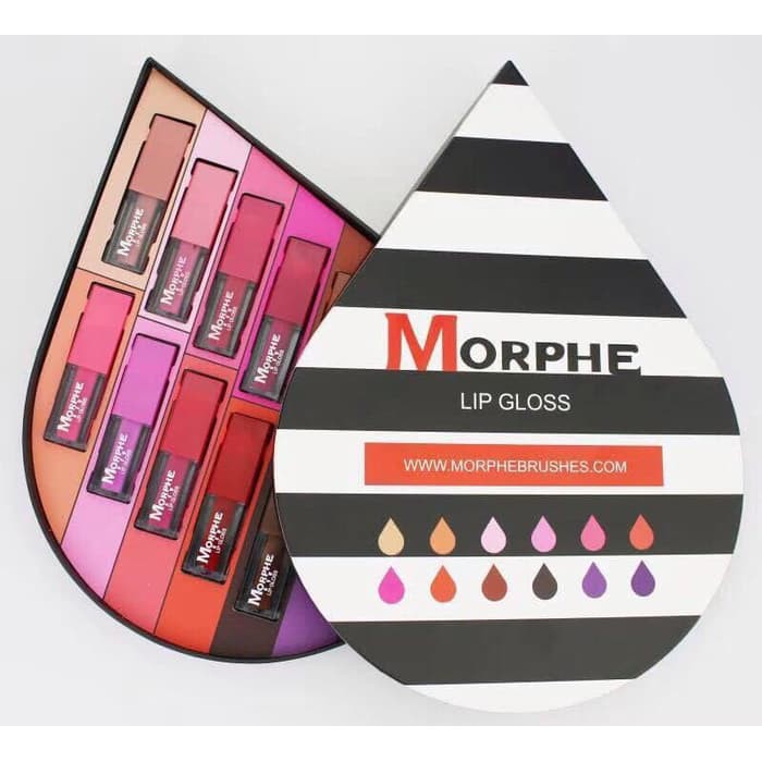 [Per Set] Morphe Lipcream Lip Cream Zebra/Belang/Air Lipgloss Matte