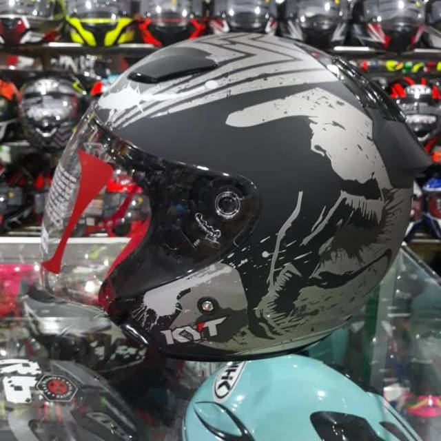 Helm KYT DJ Maru Venom / Motif SPESIAL SIZE XXL