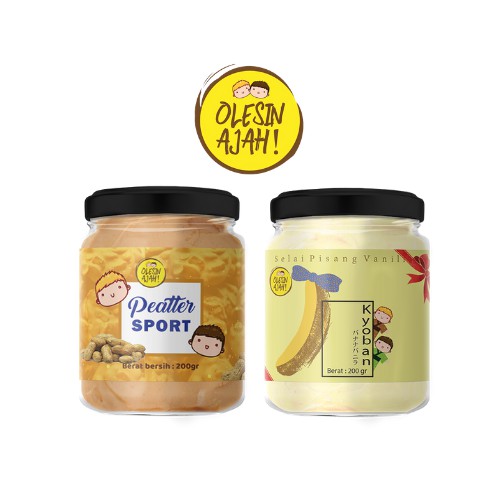 

Promo OlesinAjah Selai Peatter Sport 200Gr + Kyoban 200Gr