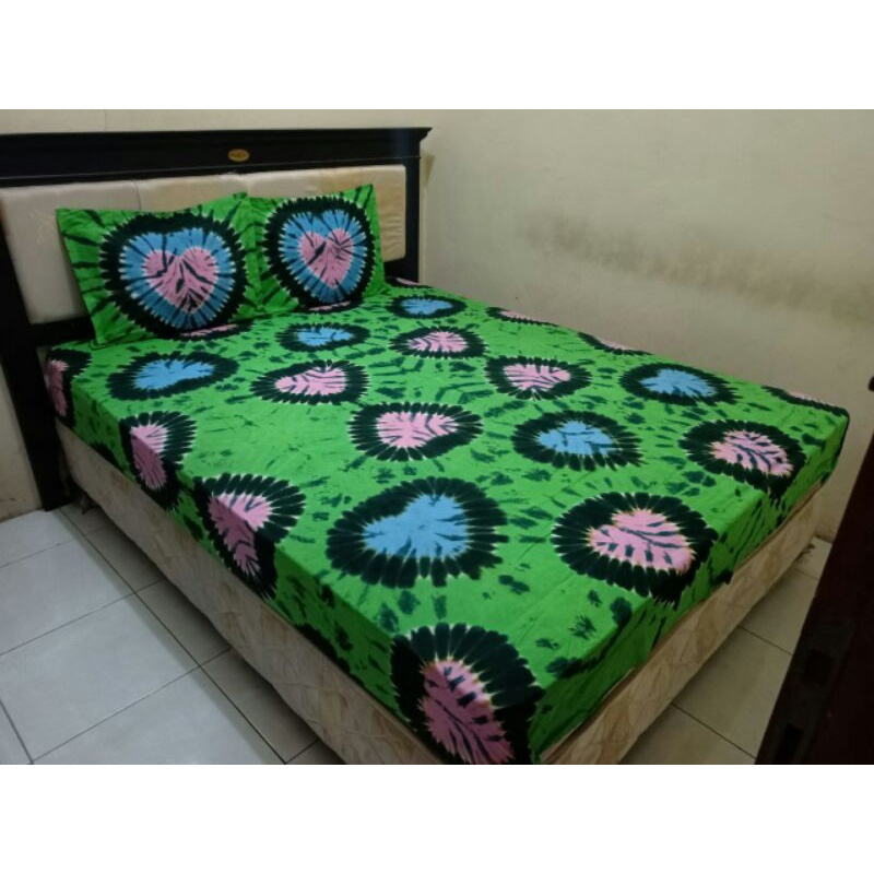 sprei batik sprei batik jumputan sprei motif cantik