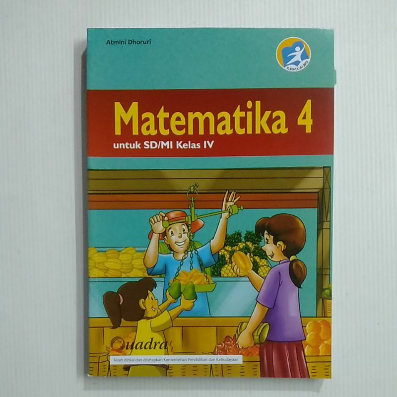 BUKU MATEMATIKA KELAS 4 SD/MI QUADRA