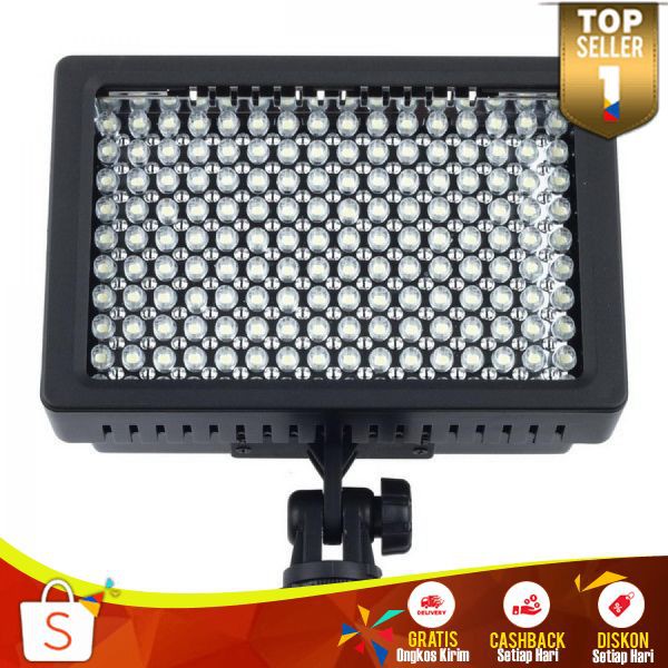 Taffware Lightning Kamera 160 LED Cahaya Terang Lampu Studio Perlengkapan Photo Lighting Photography