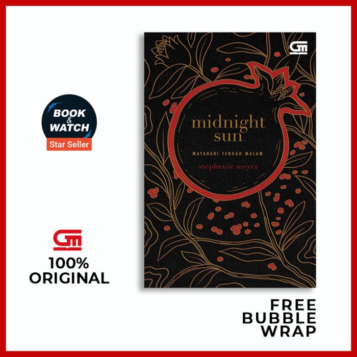 

HOT SALE!!! MIDNIGHT SUN (MATAHARI TENGAH MALAM) - STEPHENIE MEYER - ORIGINAL GPU TERLARIS