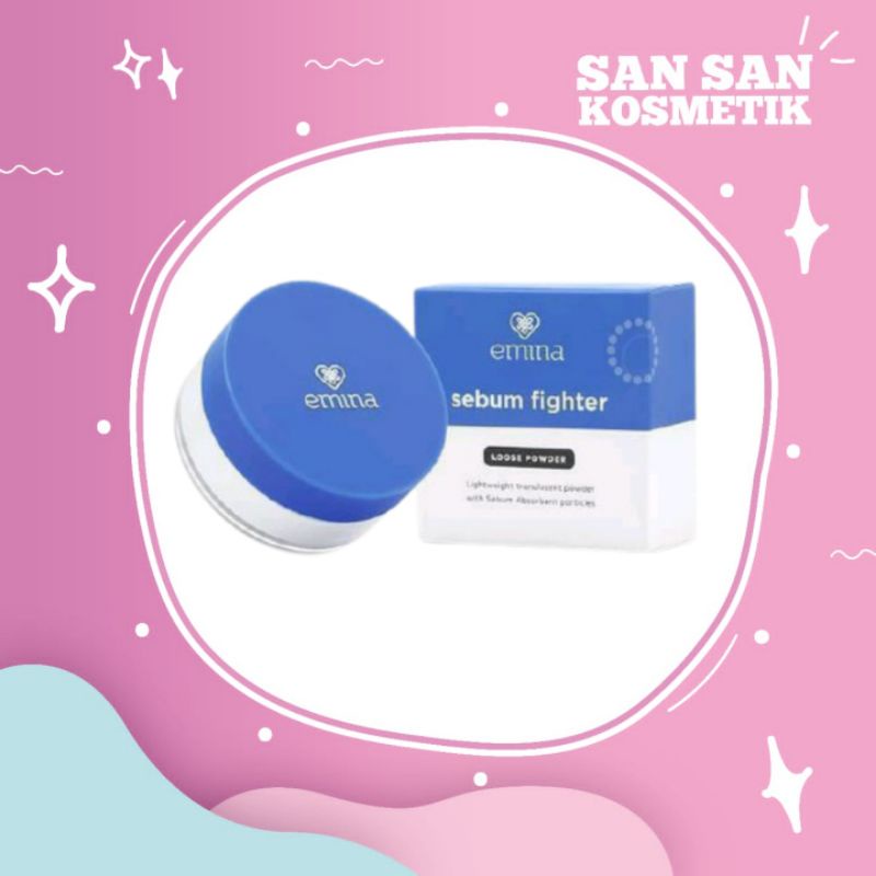 Emina Sebum Fighter Loose Powder 8gr