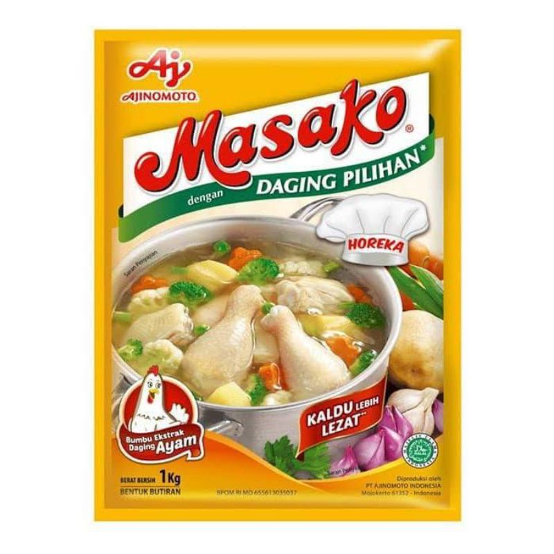 

Ajinomoto Penyedap Rasa Masako Ayam / Sapi 1Kg