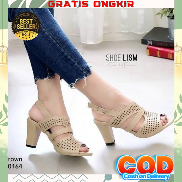 High Heels Amt06 Sepatu Hak Tinggi High Heels Kekinian Keren Hiils Wanita Amt06 Casual / Formal Wani