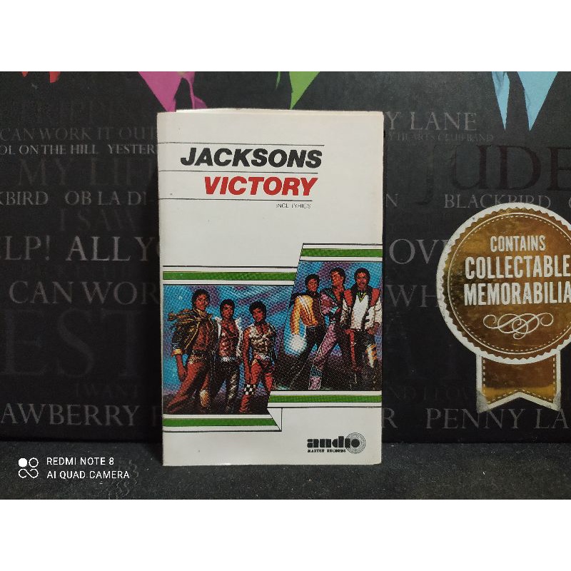 Kaset Pita : JACKSONS - VICTORY.