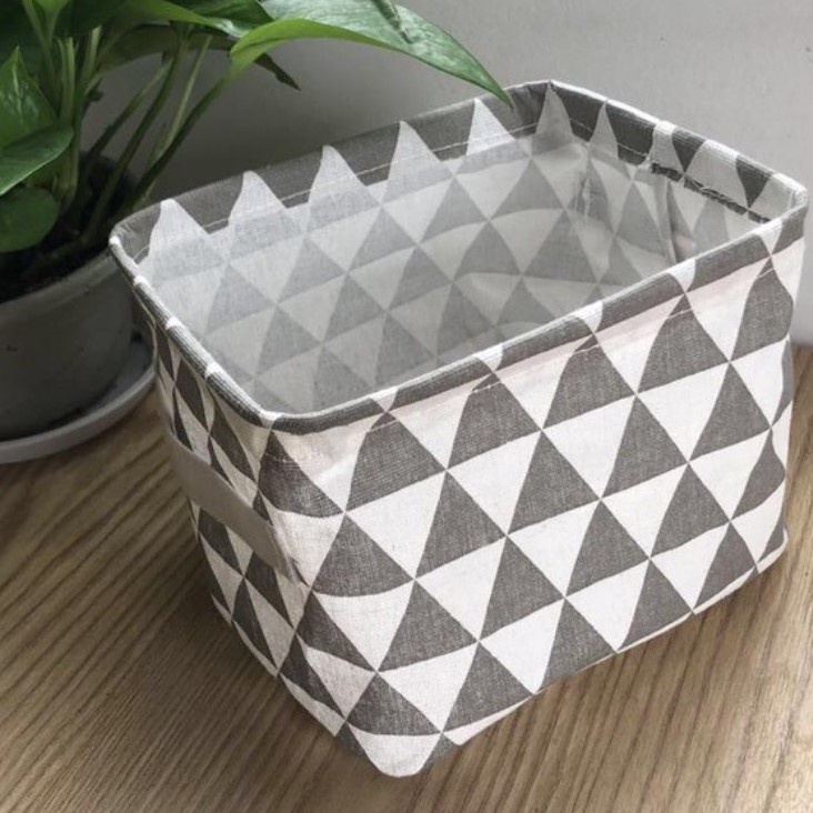 Keranjang Mini Desktop Storage Box Organizer Tempat Penyimpanan Serbaguna