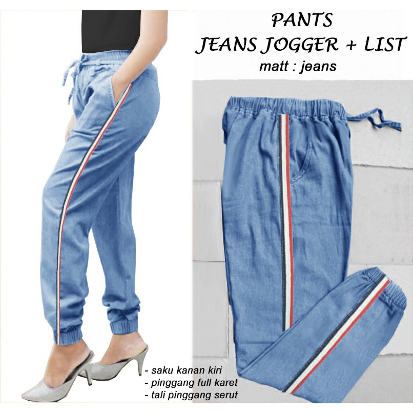 ORA PANTS JEANS JOGGER Celana Panjang Wanita Model Terbaru,Termurah dan Terlaris.