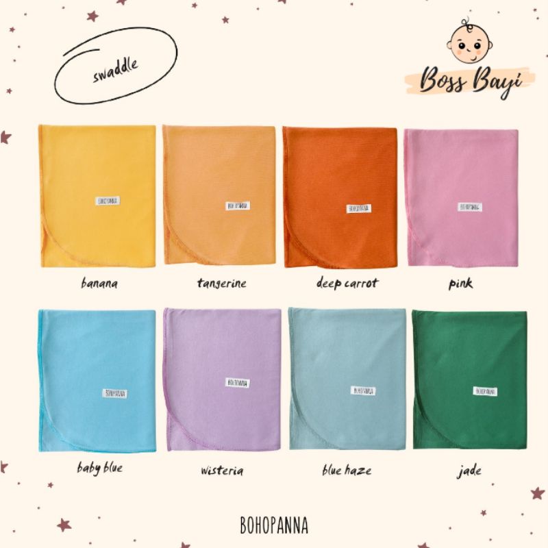 BOHOPANNA - Swaddle / Bedong Kain Bayi