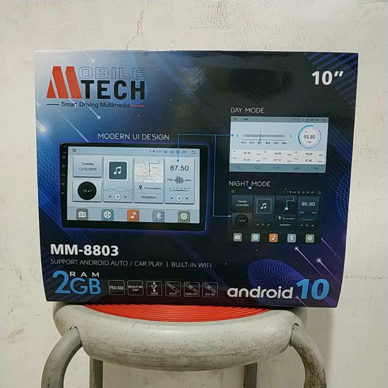 Head unit mtech mm-8803 - tv android mtech mm8803 - tv android 10 inch mtech