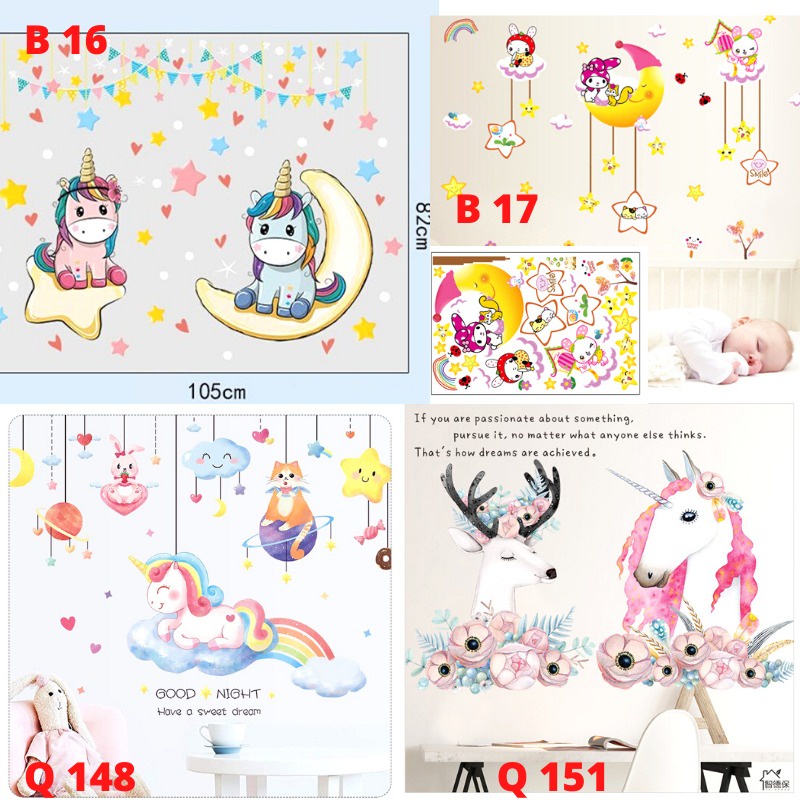 P1 WALLSTICKER WALL SETIKER STIKER STICKER DINDING MY LITTLE LITLE KUDA PONY PONI UNICORN TEMPELAN WALLPAPER WELPAPER WALPAPER HIASAN DEKORASI DECOR RUMAH RUANG KAMAR TIDUR ANAK ANAK COWOK CEWEK COWO CEWE PREMPUAN HIASAN TEMBOK ANIMAL KERETA LUCU KEKINIAN