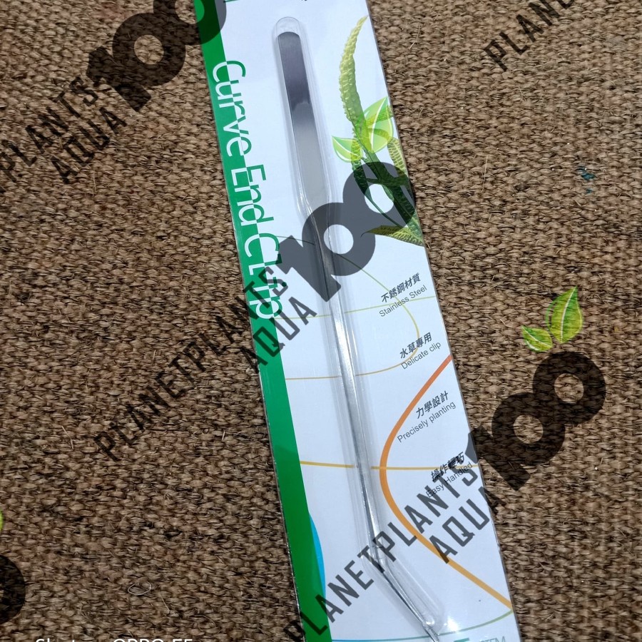 ISTA CURVED AND CLIP / PINSET ISTA BENGKOK AQUASCAPE AQUARIUM