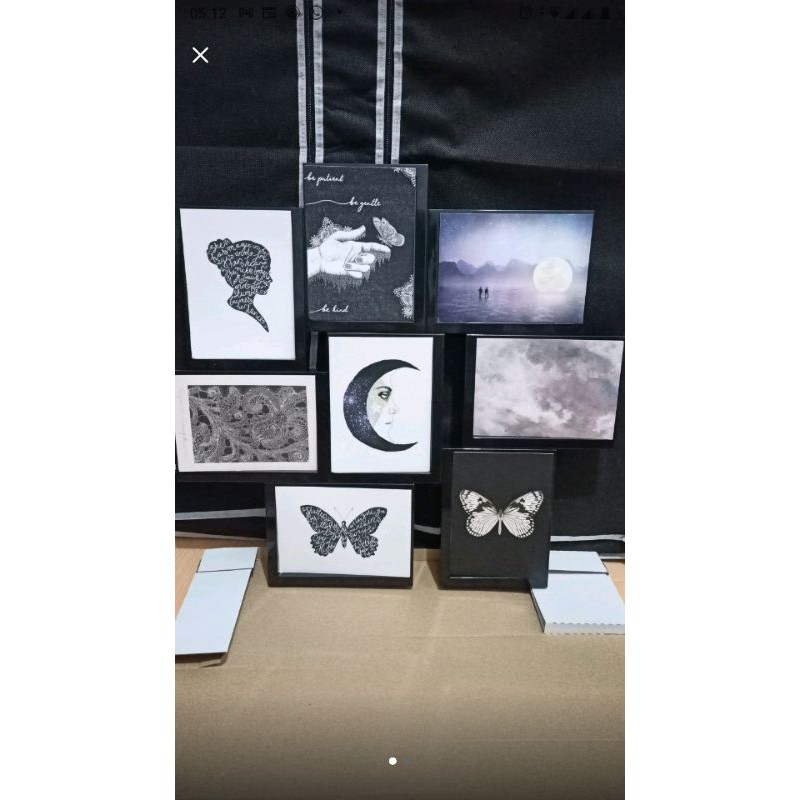 Terlaris Unik VAKSBO Bingkai Foto Kolase 8 Gambar Ukuran 5R + Packing-5