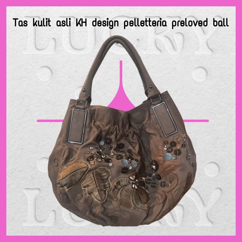 Tas kulit asli KH design pelletteria prelove ball