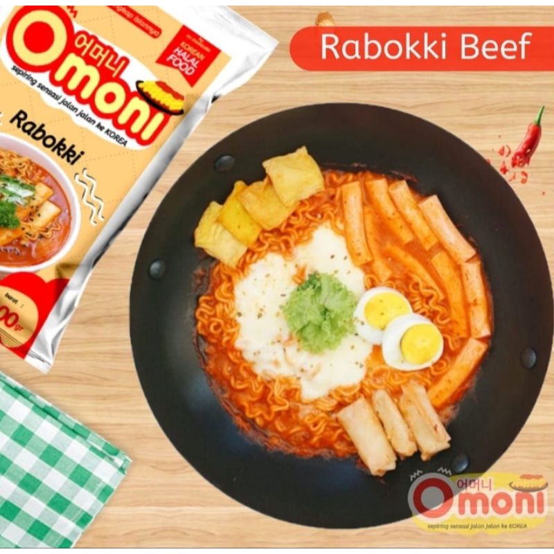 

Rabokki Beef Grill 325gr by Omoni - Korean Frozen Food - Makanan Halal ala Korea.