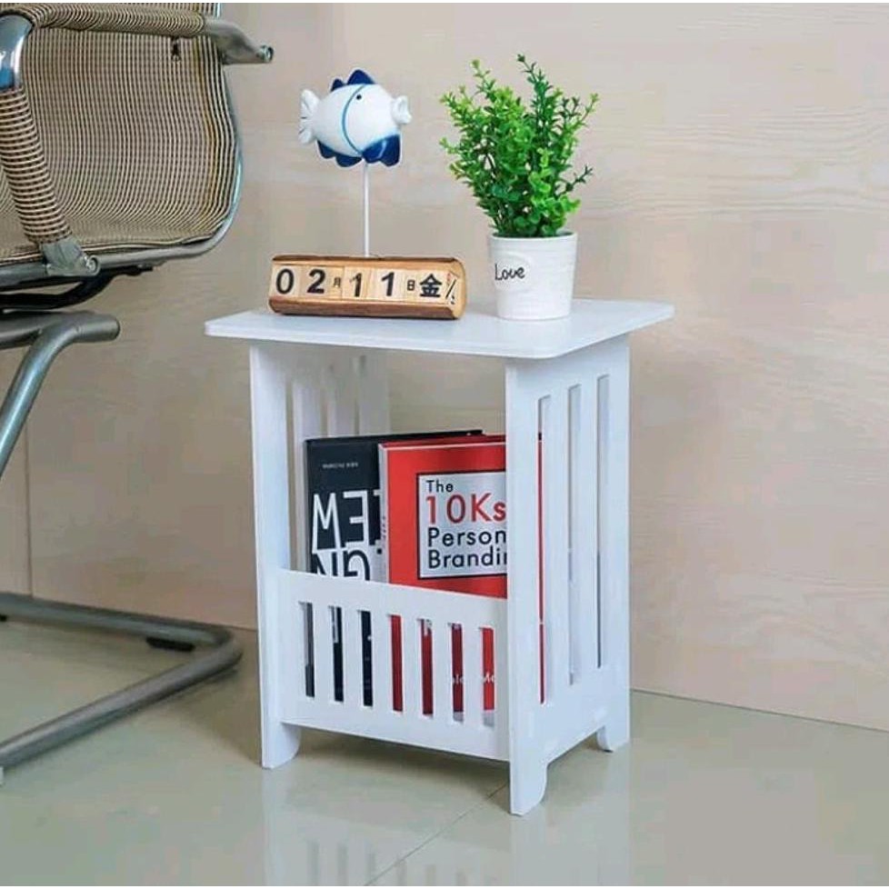 TERLARIS  Meja Kayu Meja Sudut Kecil Dekorasi Serbaguna Minimalis TERBARU