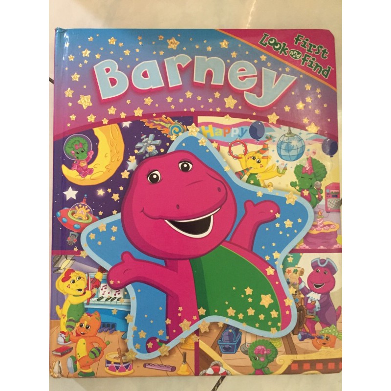 Preloved buku cerita anak BARNEY ( buku import)