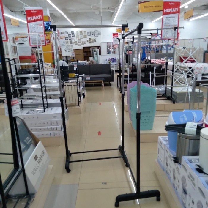 Jemuran informa rak gantungan baju flip