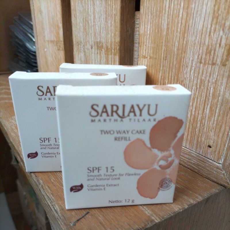 Sariayu Refill Two Way Cake Gold Series 12g