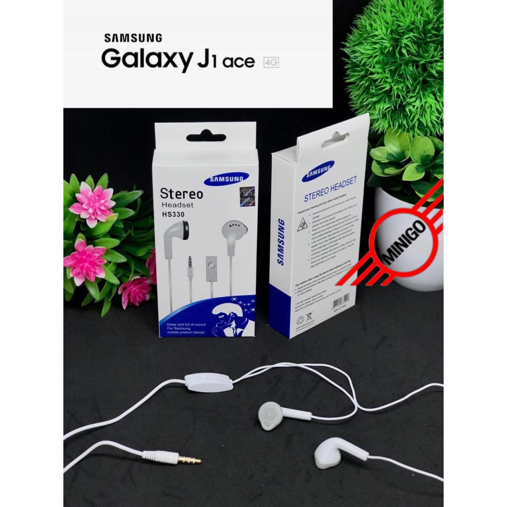 HANDSFREE SAMSUNG GALAXY J1 ACE EARPHONE SAMSUNG J5 S4 J2PRIME G530 J7