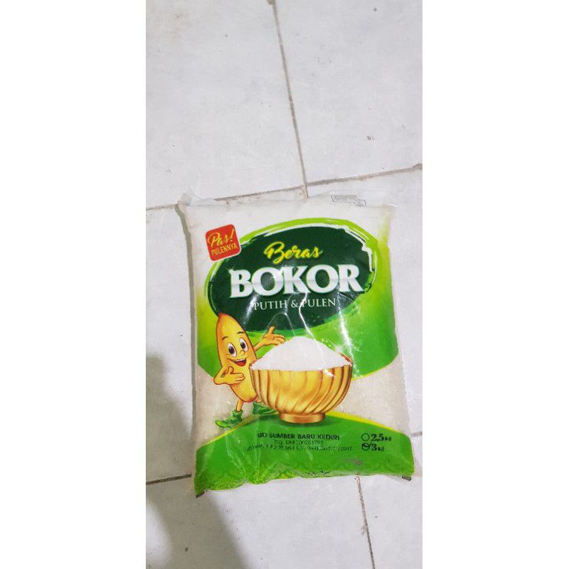 

beras merek bokor 5 kg beras kualitas super best seller