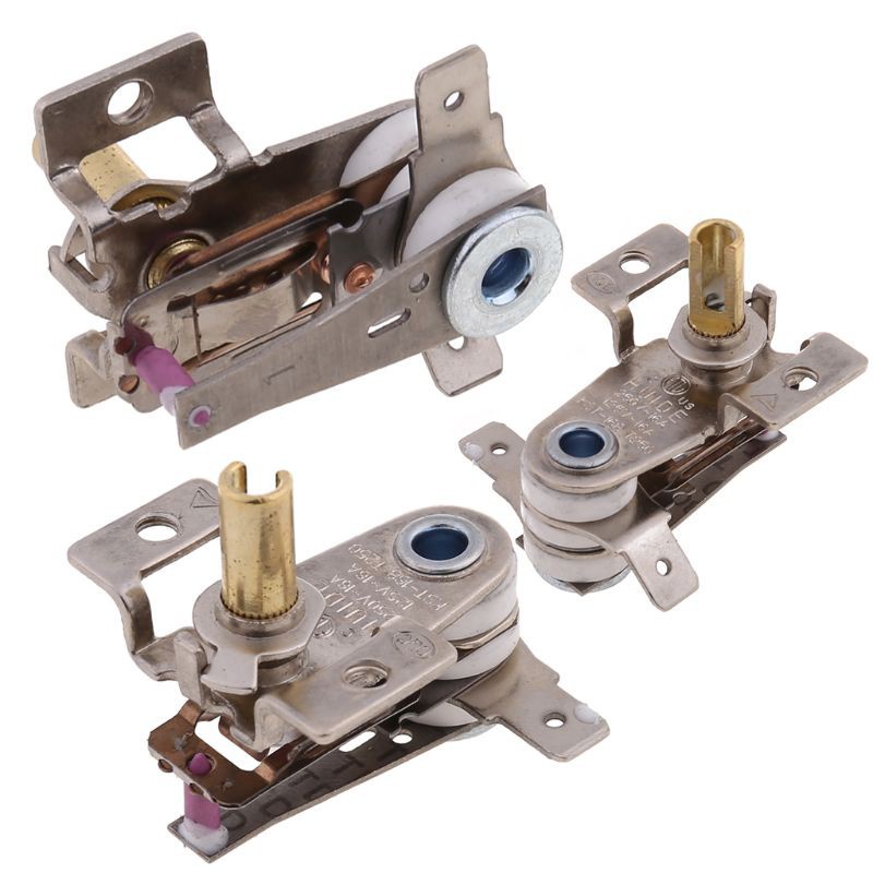CRE  AC 250V 16A Adjustable 90 Celsius Temperature Switch Bimetallic Heating Thermostat KDT-200 High Quality