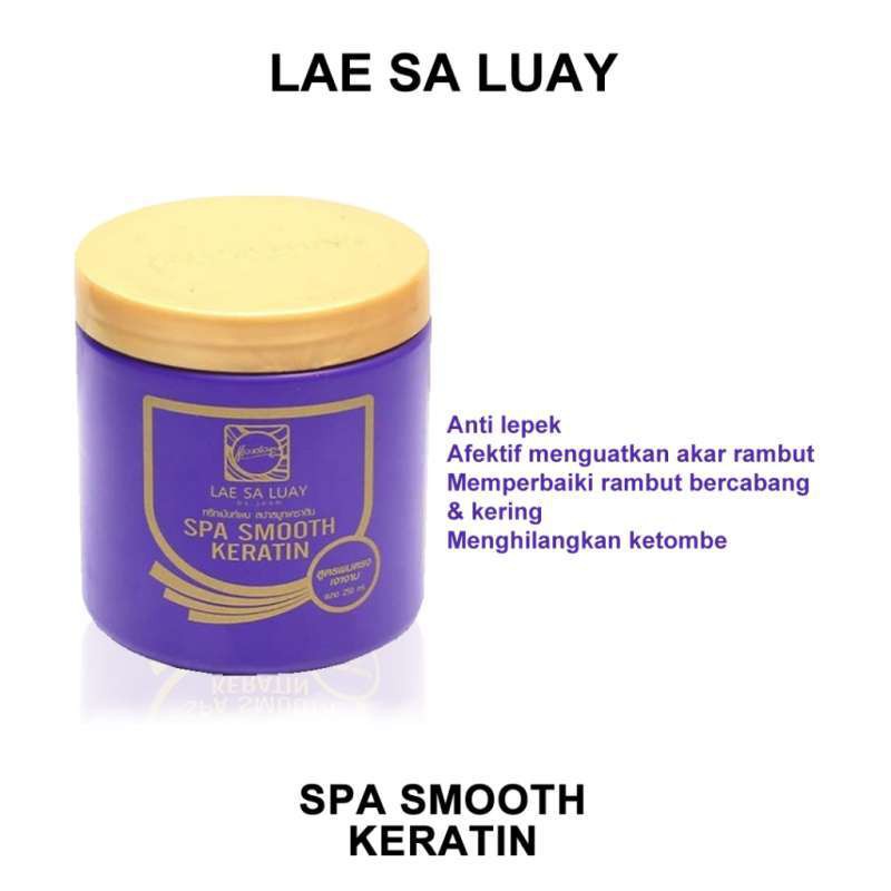 Lae Sa Luay Hair Spa Smooth Keratin | Shopee Indonesia