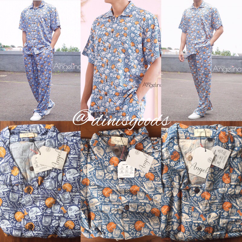 Zaid Zidane Man Pajamas Atelier Angelina Angel AA | Base Ball Blue Jeans, Vintage Jeans