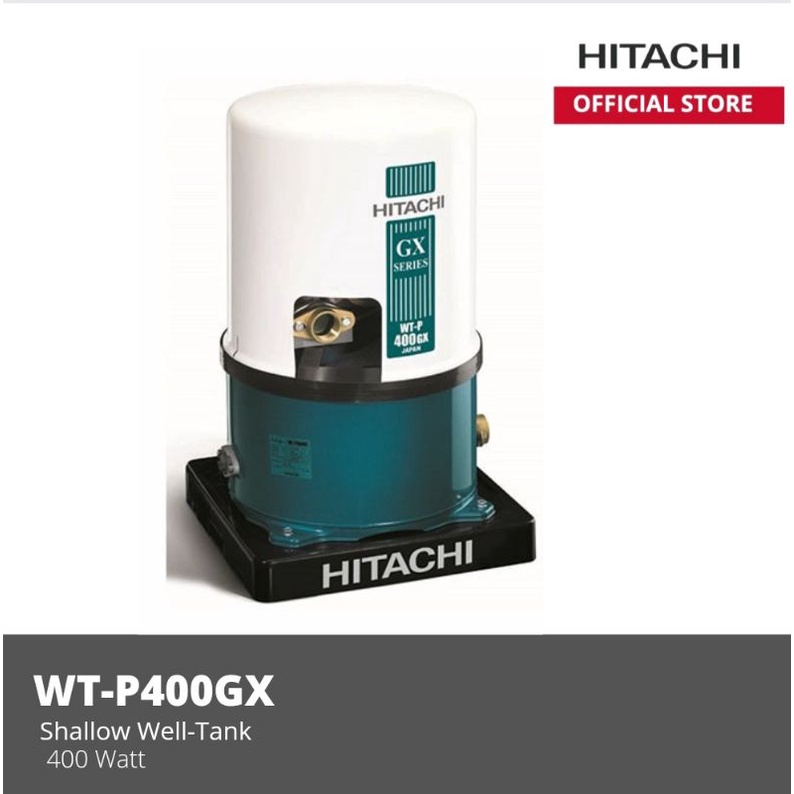 HITACHI POMPA WT-P400GX SUMUR DANGKAL