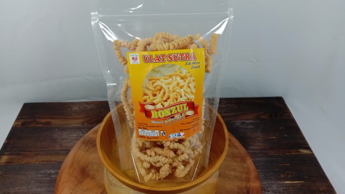 

Snack Ulat Sutera Manis dan Renyah 160gr