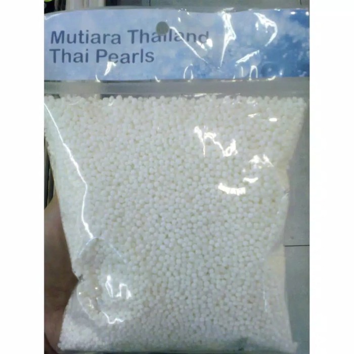 

D02D1 Sagu Mutiara Thailand Thai Pearls 250 Gr Da01D100