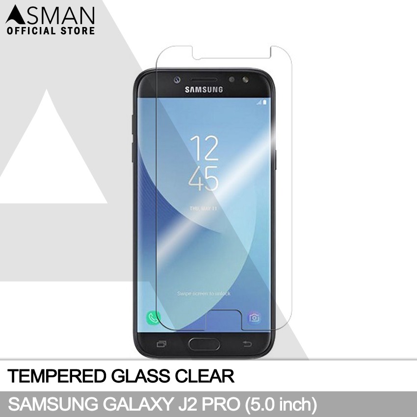 Tempered Glass Samsung Galaxy J2 Pro (5.0&quot;) | Anti Gores Pelindung Layar Kaca - Bening