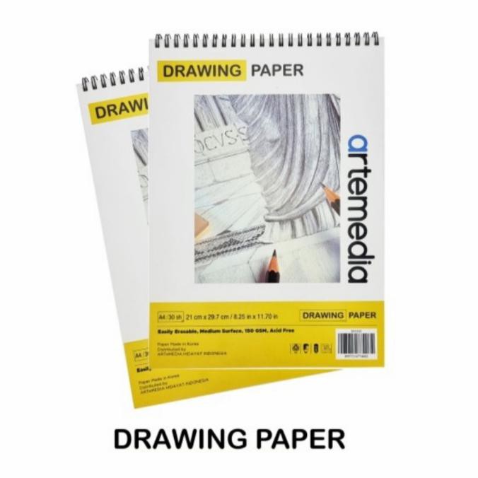 

Cantik Artemedia Drawing Book A4 150Gsm Spiral Diskon