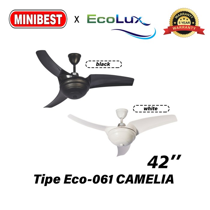 MB Kipas Plafon Angin Gantung Ecolux tipe Eco-061 CAMELIA