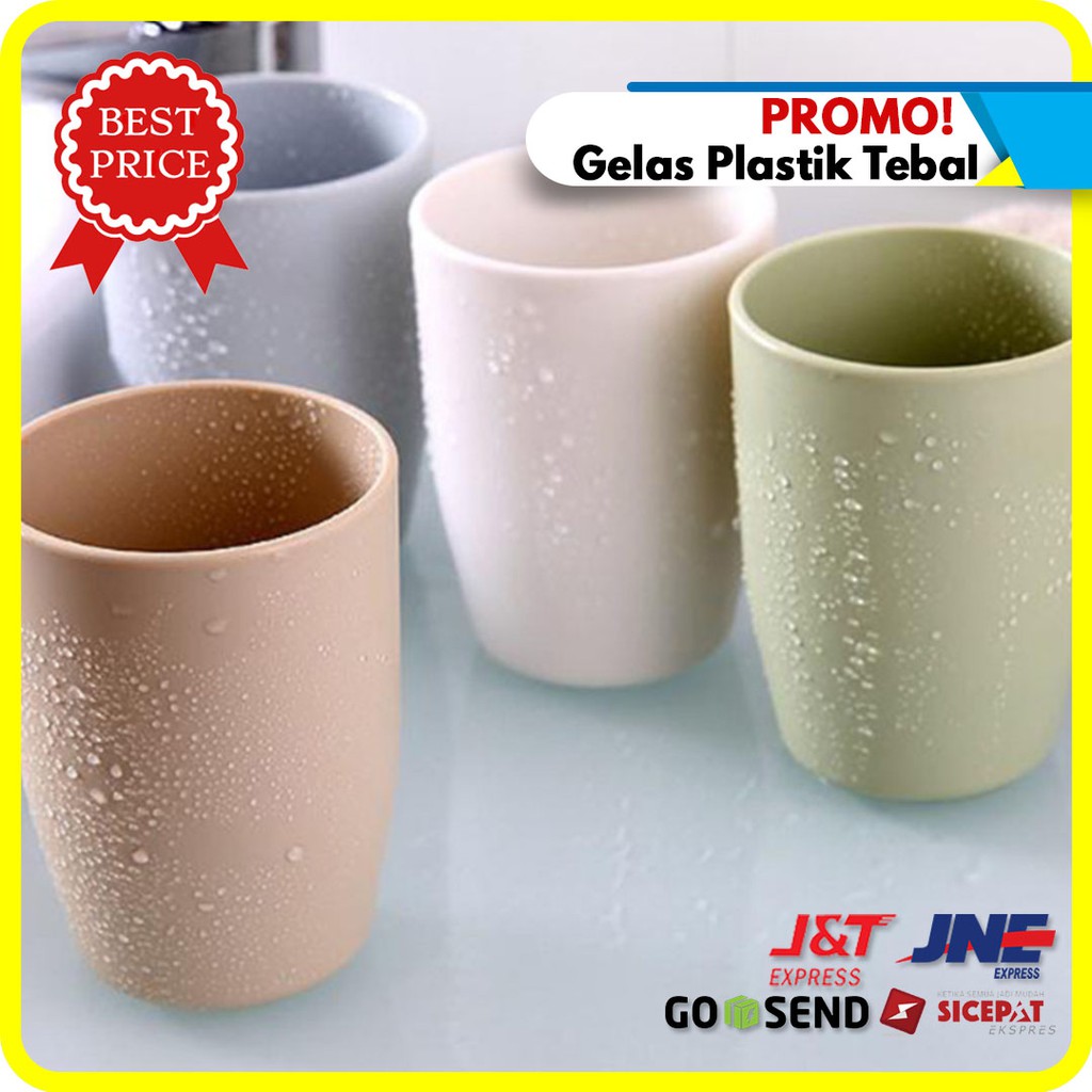 Gelas Plastik Tebal Alat Minum Cup Gelas Kopi Shopee Indonesia 0790