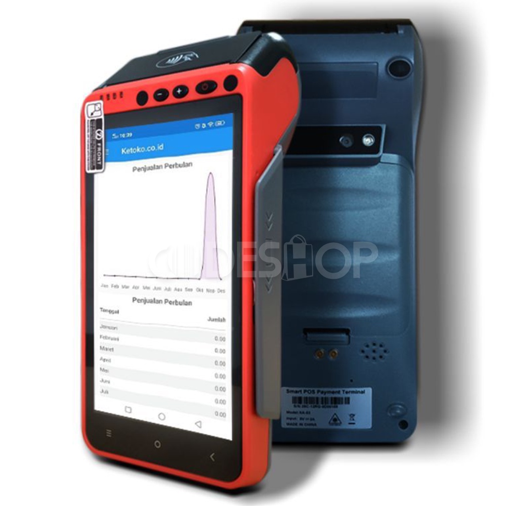 Mesin Kasir Portabel Kassen XA-03 Mobile Smart POS Payment Android