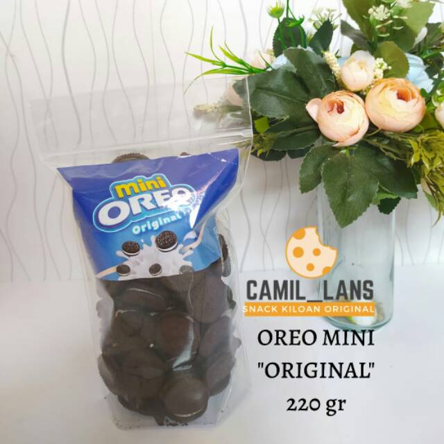 

Oreo mini original 220 gr/snack repacking original