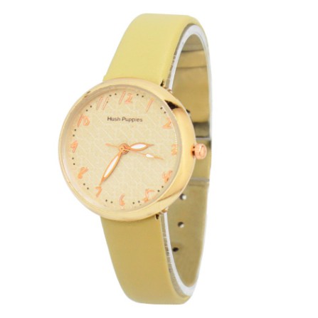 ( BAJ )JAM TANGAN WANITA HUSH PUPPIES KULIT KACA BELIMBING GROSIR IMPORT MURAH JF054