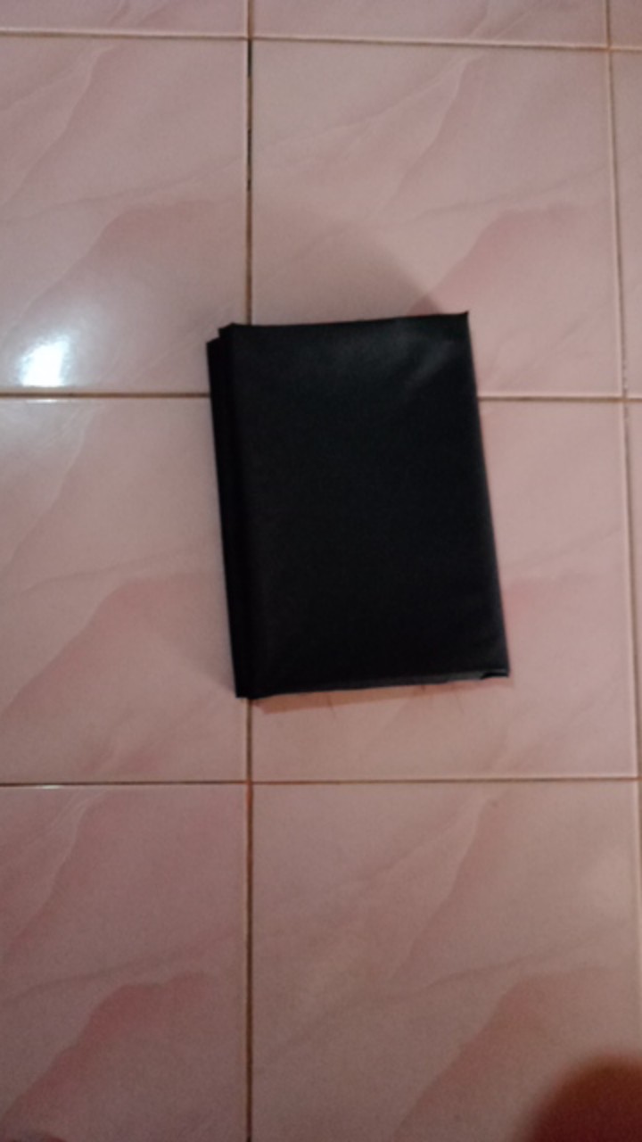 Bahan Kain Meteran Katun Lembut Polos Lebar 240 Cm Polos Hitam
