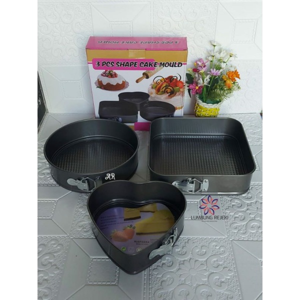 Loyang Kue Anti lengket / Loyang Bolu  Anti Lengket/Loyang Anti Lengket murah/Loyang 3in1/Loyang Kue