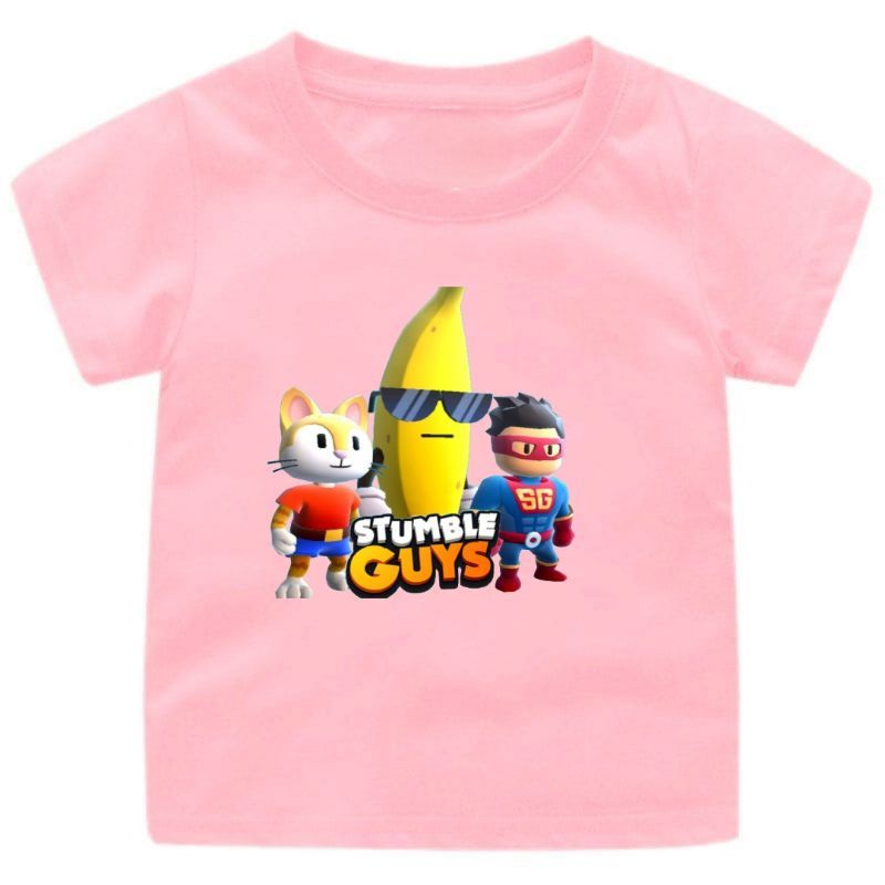 BAJU STUMBLE GUYS TERBARU ANAK CEWEK-COWOK 1-12 TAHUN BAJU ANAK ATASAN ANAK CEWEK VIRAL