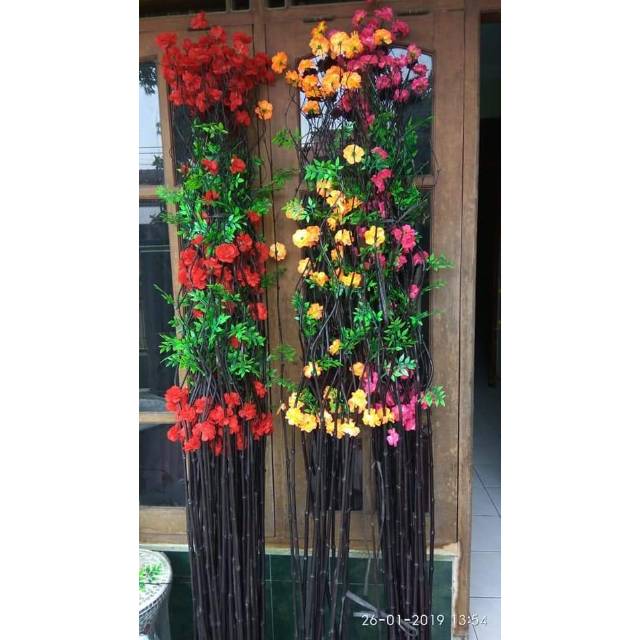 Bunga bambu  ulir  Shopee Indonesia